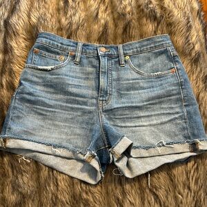 Madewell High-Rise Denim Shorts